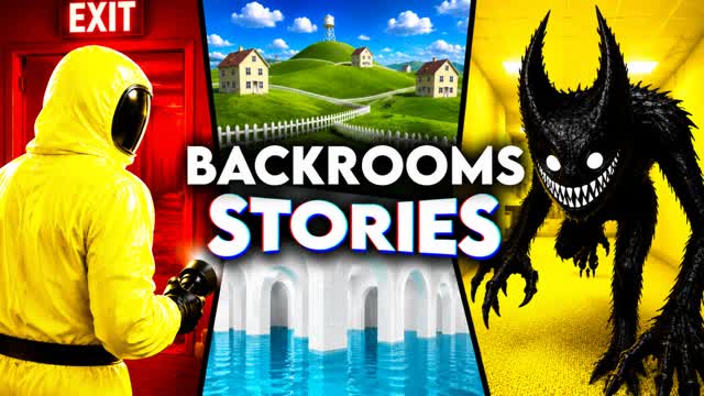 BACKROOMS: STORIES [HORROR] — Fortnite Creative map
