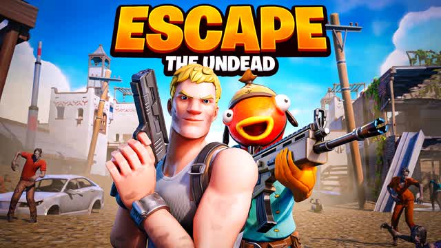 Escape The Undead [ROGUELIKE] — Fortnite Creative map cover art