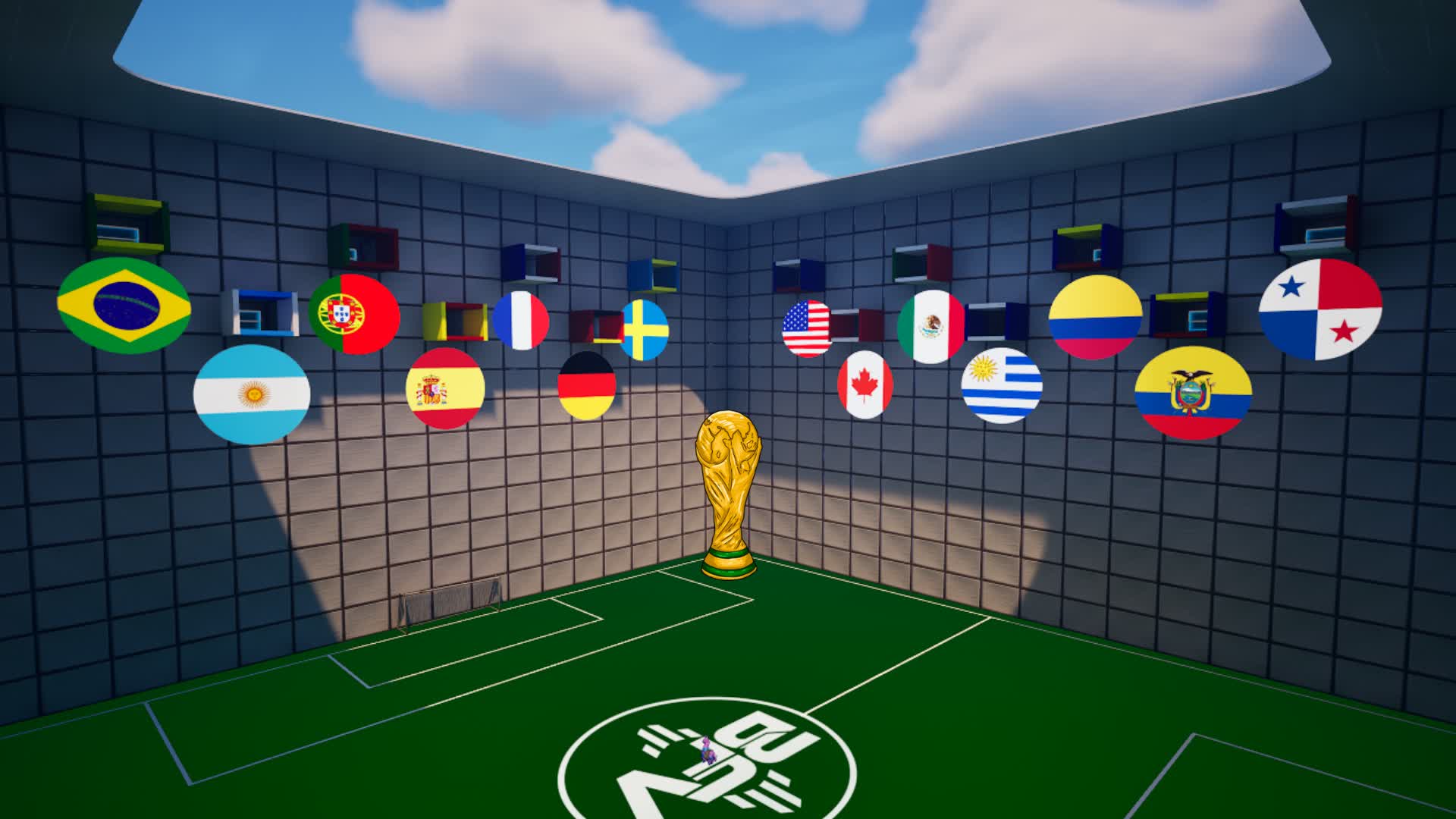 WORLD CUP ZONE WARS ๐ โ Fortnite Creative map