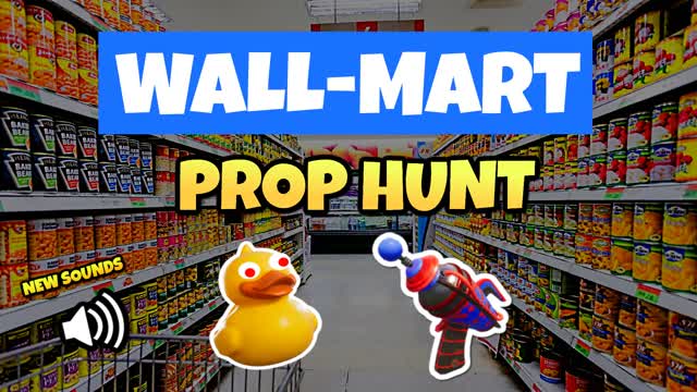 WALLMART PROP HUNT 🛒 — Fortnite Creative map cover art