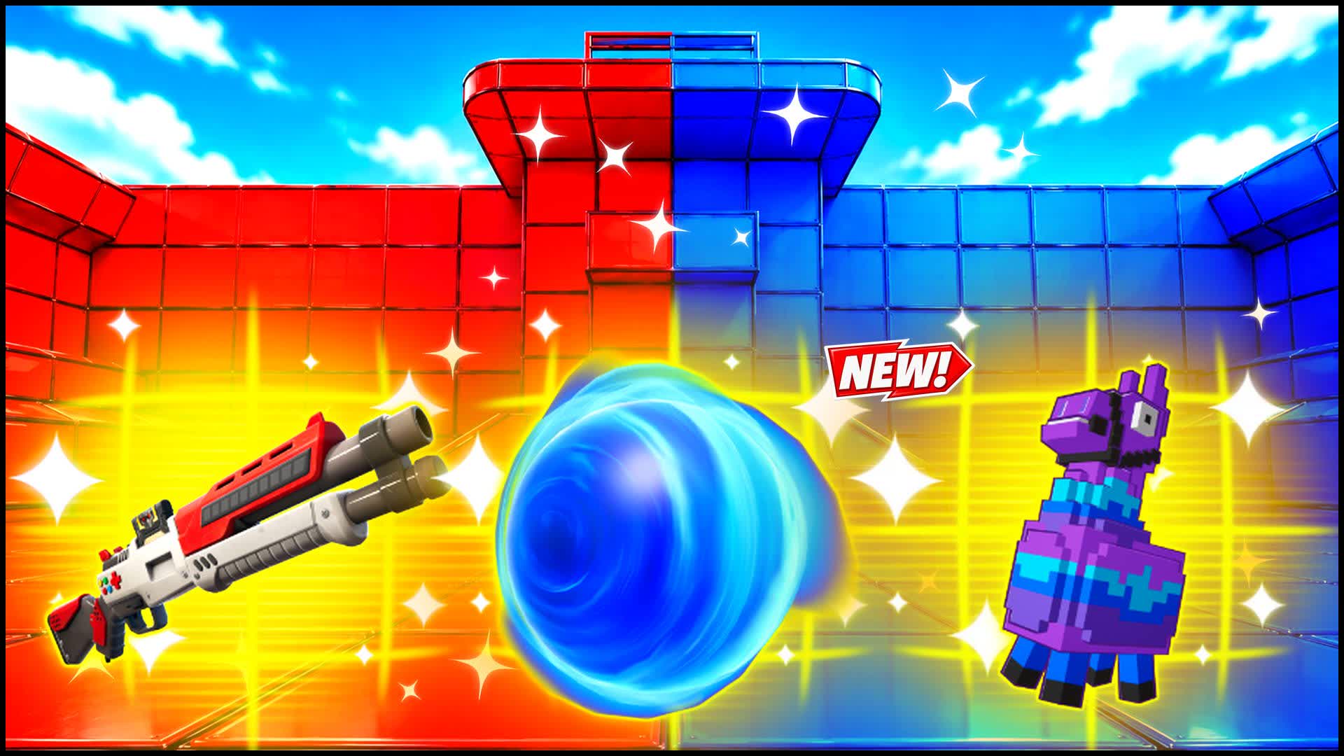 RED VS BLUE GYROSHIFT 🔴🔵 — Fortnite Creative map