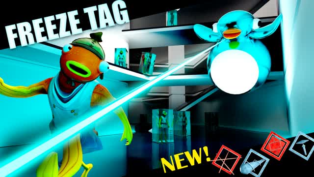 Hyper Freeze Tag❄ハイパー凍り鬼 — Fortnite Creative map