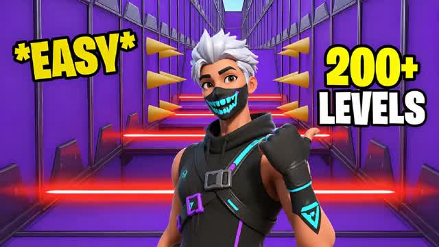 PARKOUR DEATHRUN SUPER 200+ — Fortnite Creative map
