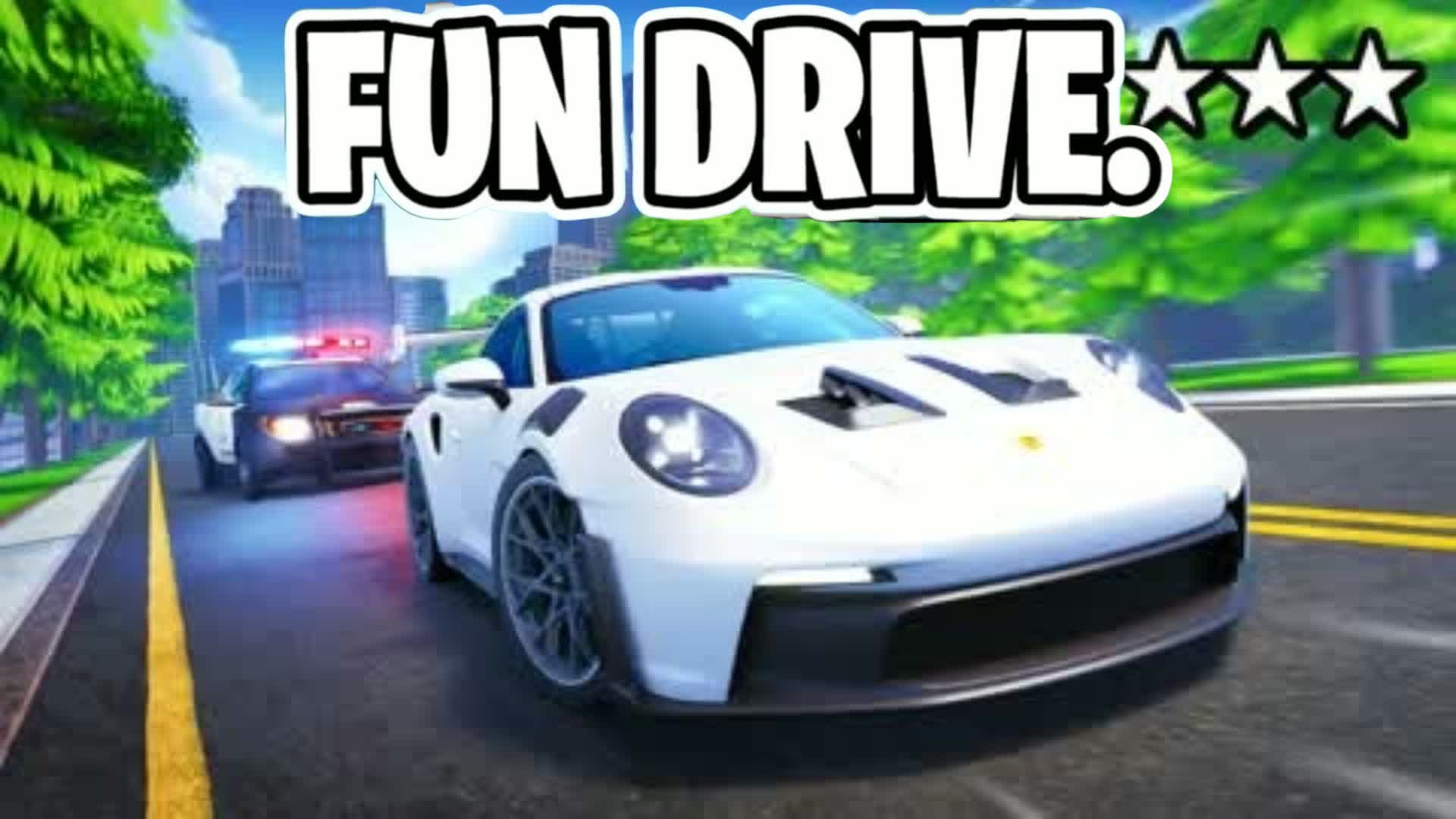 FUN CITY DRIVE 🌄 — Fortnite Creative map