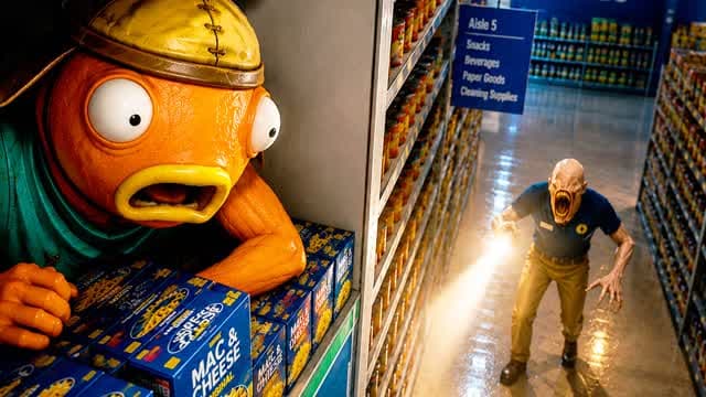 SURVIVE OVERNIGHT IN A MEGASTORE — Fortnite Creative map