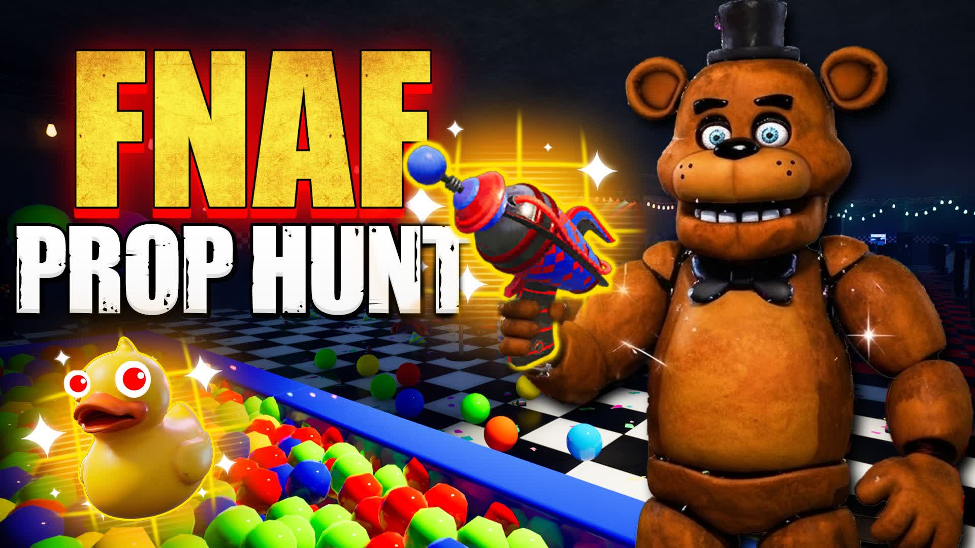 FNAF - PROP HUNT 🍕 CRAZY FREDDY [RH] — Fortnite Creative map