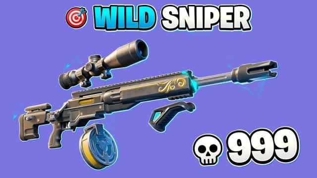 wild sniper one shot ²²² — Fortnite Creative map cover art