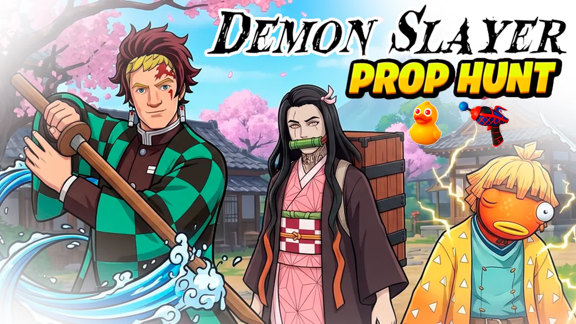 DEMON SLAYER PROP HUNT — Fortnite Creative map