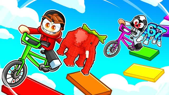 Bycicle Parkour For Brainrot — Fortnite Creative map