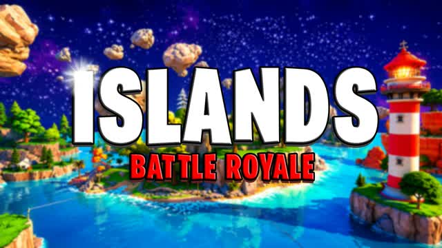 ISLANDS BATTLE ROYALE — Fortnite Creative map