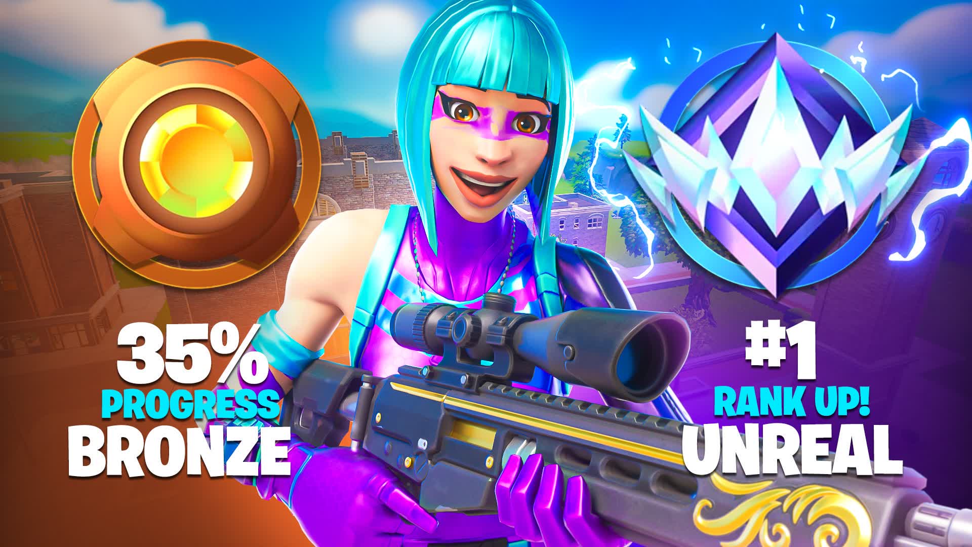 RANKED ONE SHOT TILTED ⭐ — Fortnite Creative map