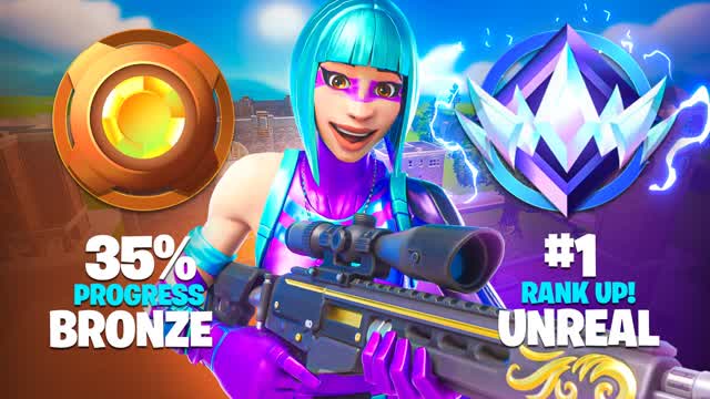 RANKED ONE SHOT TILTED ⭐ — Fortnite Creative map