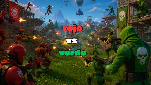 Frente de combate — Fortnite Creative map cover art
