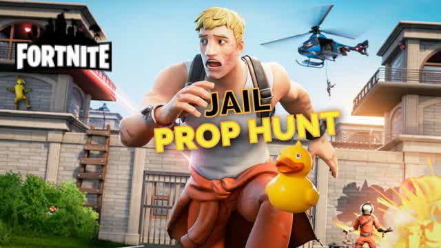 JAIL PROP HUNT ⭐ — Fortnite Creative map cover art