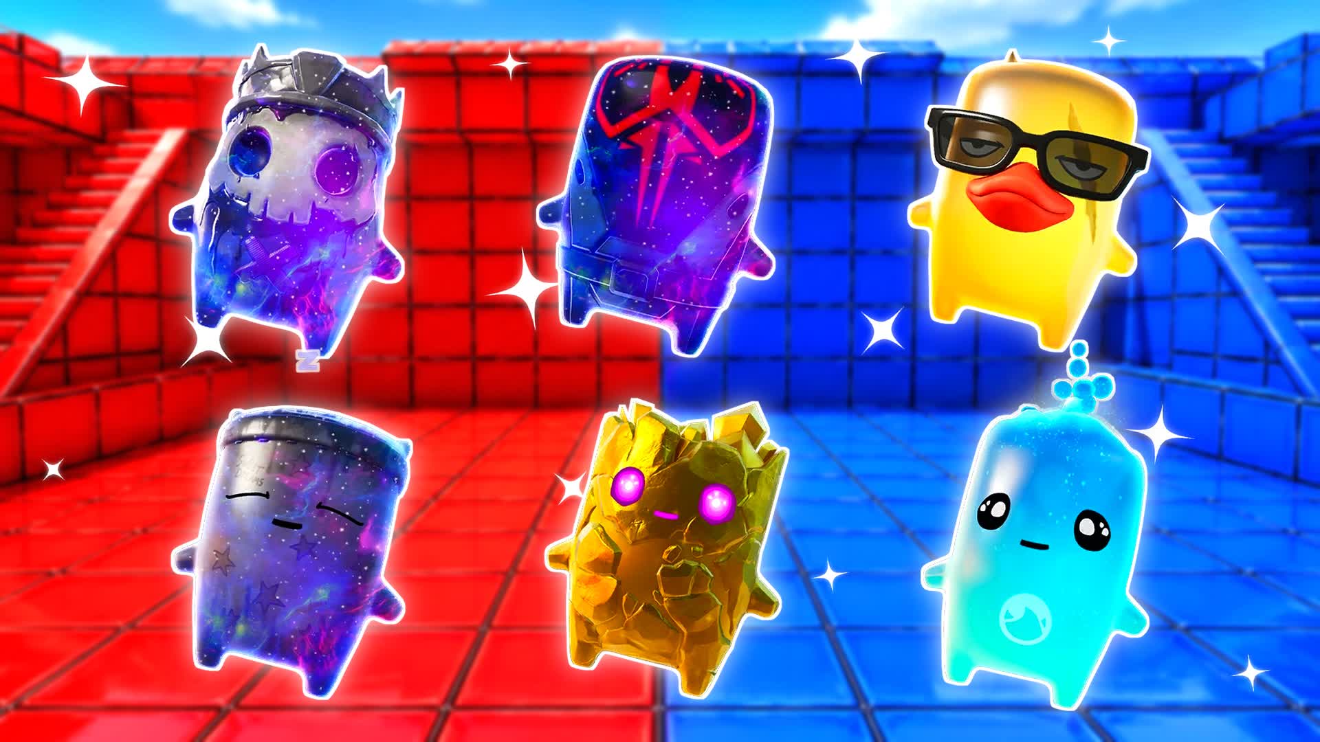 BLUE VS RED FINAL LIFT 🔵🔴 — Fortnite Creative map