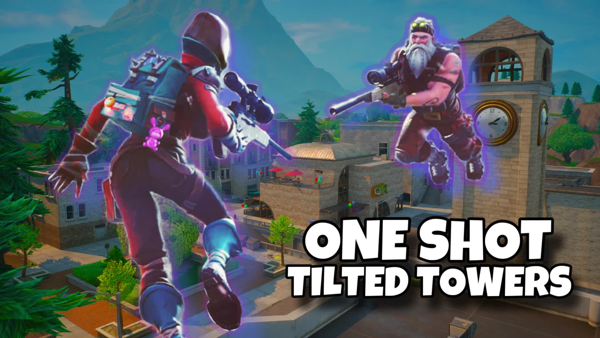 Tilted Towers - One Shot — Fortnite Creative map