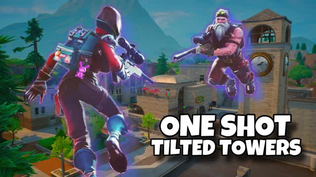 Tilted Towers - One Shot — Fortnite Creative map cover art