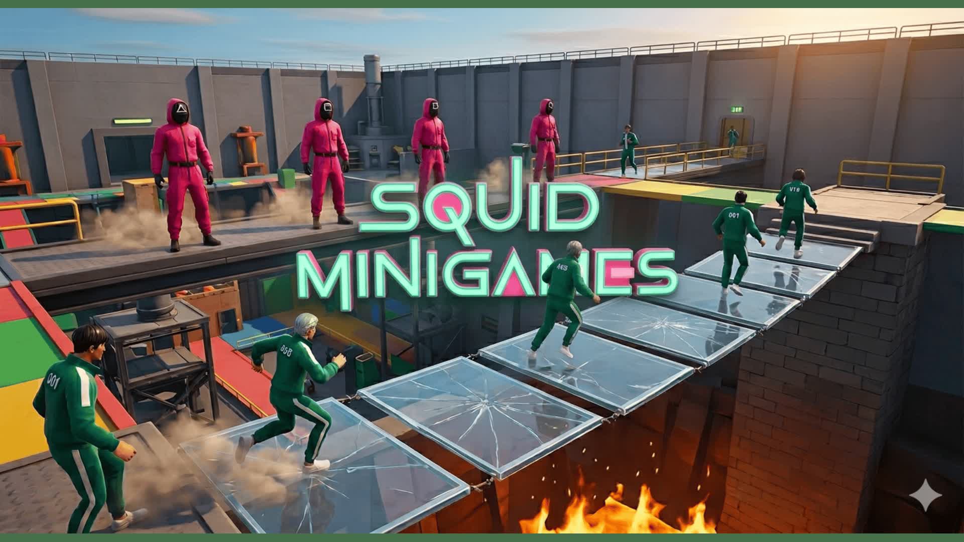 Squid Mini Games — Fortnite Creative map