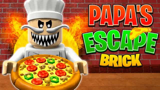 ESCAPE PAPA'S PIZZERIA BRICK🍕 — Fortnite Creative map