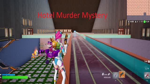 Hotel Murder Mystery — Fortnite Creative map cover art