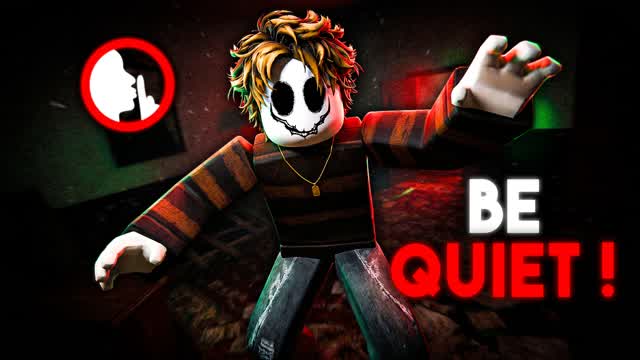 🎙️ BE QUIET ! [HORROR] — Fortnite Creative map cover art