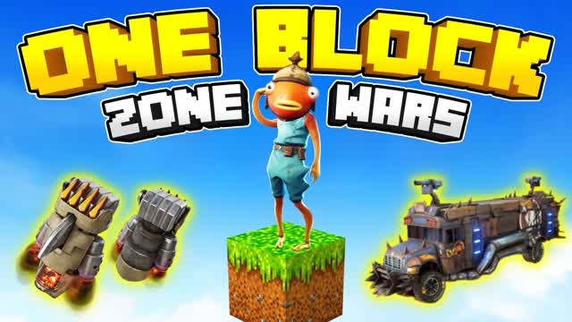 ONE BLOCK ZONE WARS - سكرمز 🏆 — Fortnite Creative map