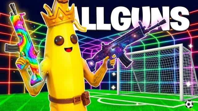 ALLGUNS SUPER STARS🌌 — Fortnite Creative map cover art