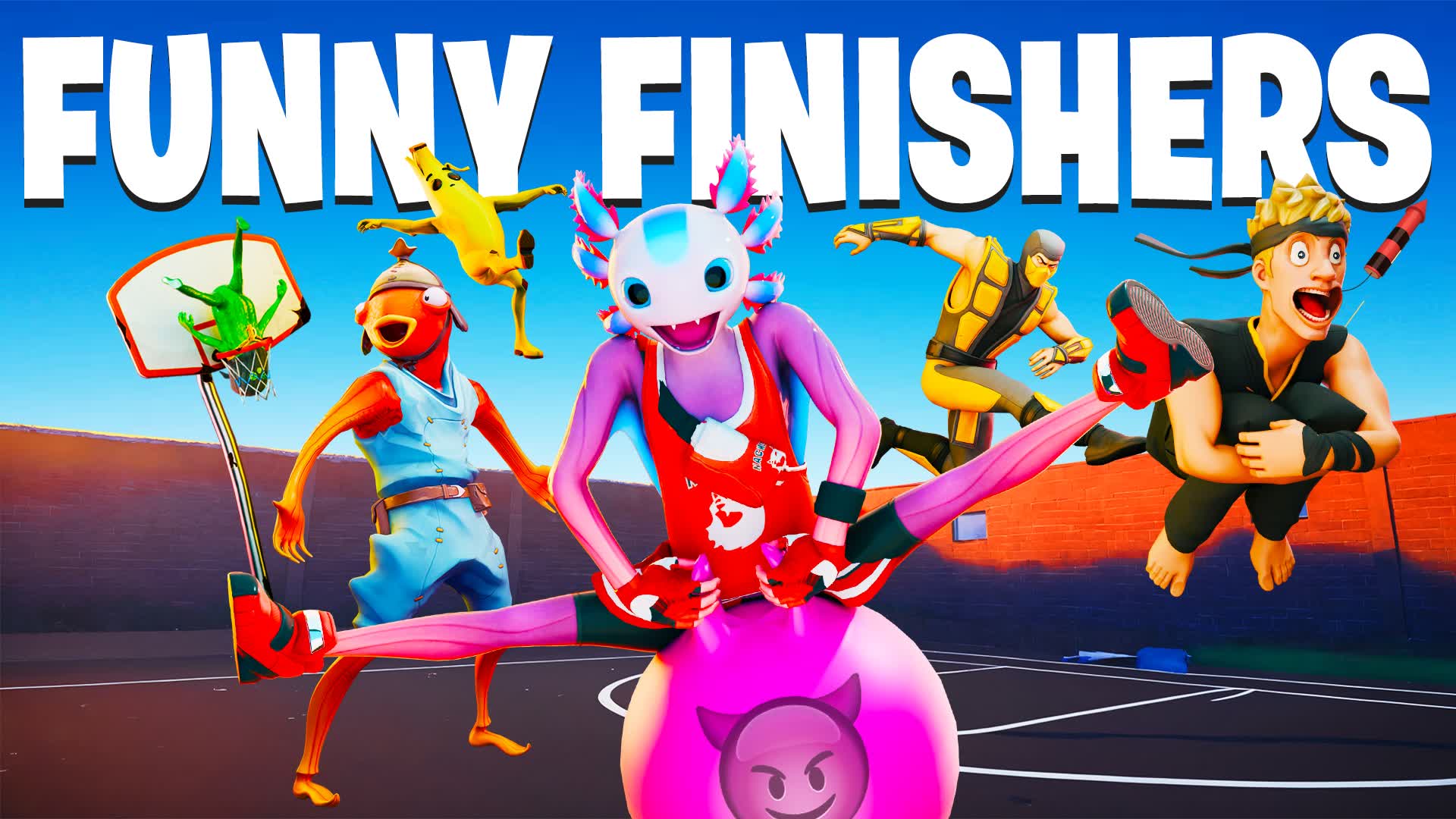 FUNNY FINISHERS FFA — Fortnite Creative map