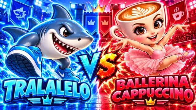 BALLERINA VS TRALALERO RED VS BLUE — Fortnite Creative map