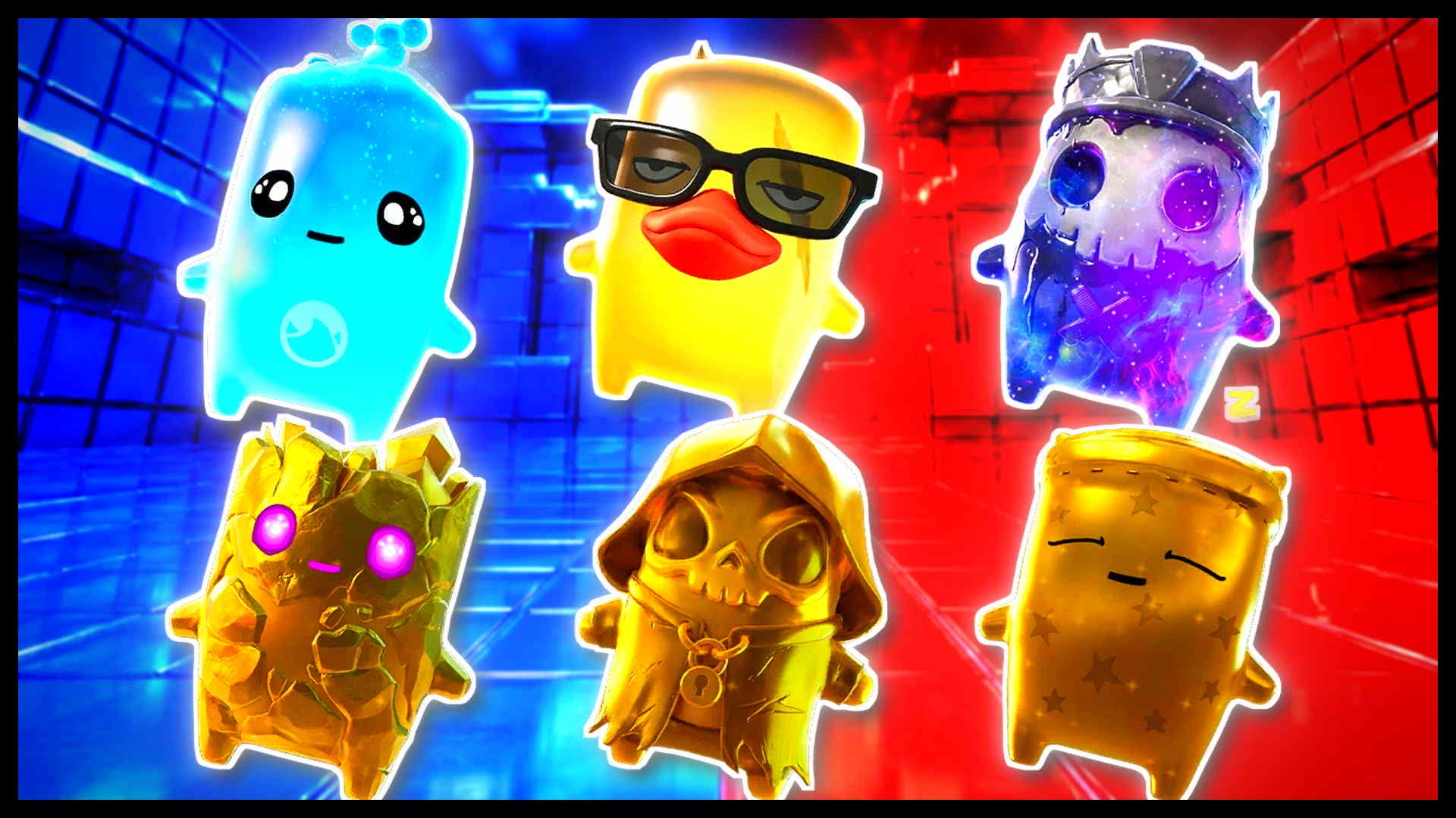 RED VS BLUE CRYSTAL KICK 🔴🔵 — Fortnite Creative map