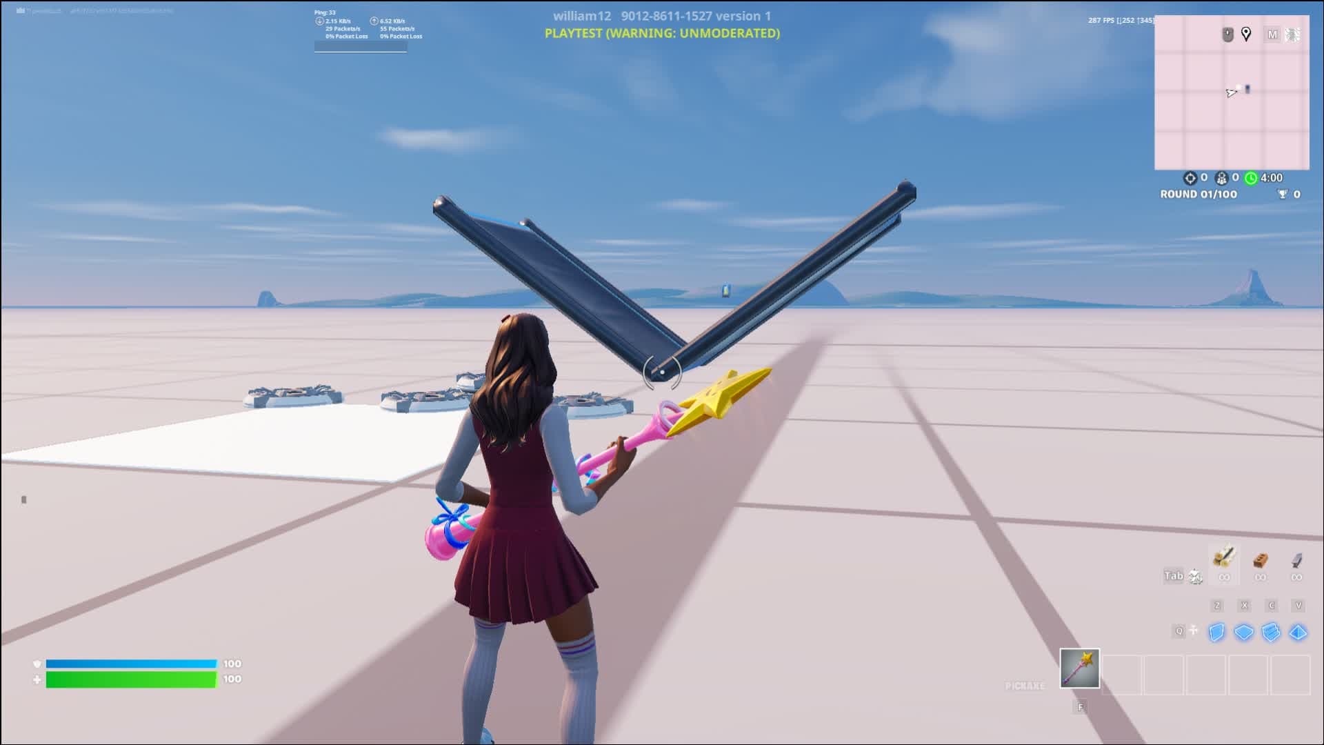 william's 1v1 — Fortnite Creative map