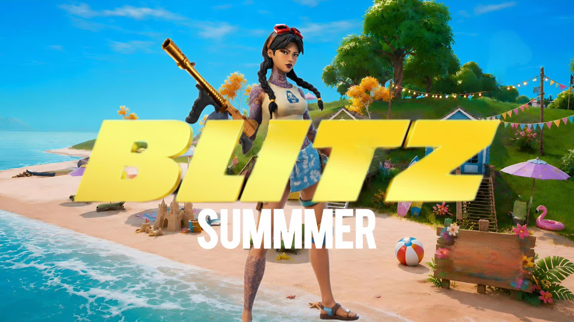 Blitz Summer — Fortnite Creative map