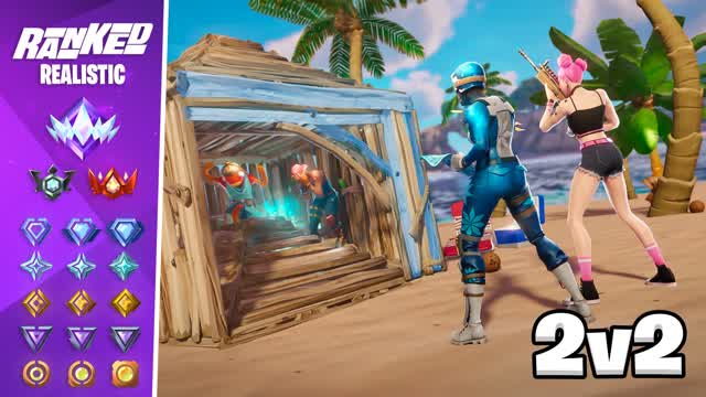 2V2 FINEST REALISTIC 🌲 — Fortnite Creative map