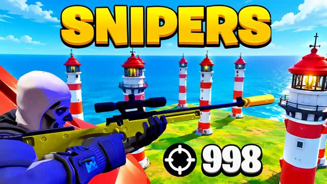 🎯 SNIPER TOWERS / PRO — Fortnite Creative map