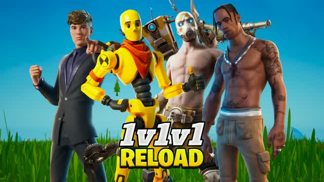 ONA 1V1V1 Reload — Fortnite Creative map