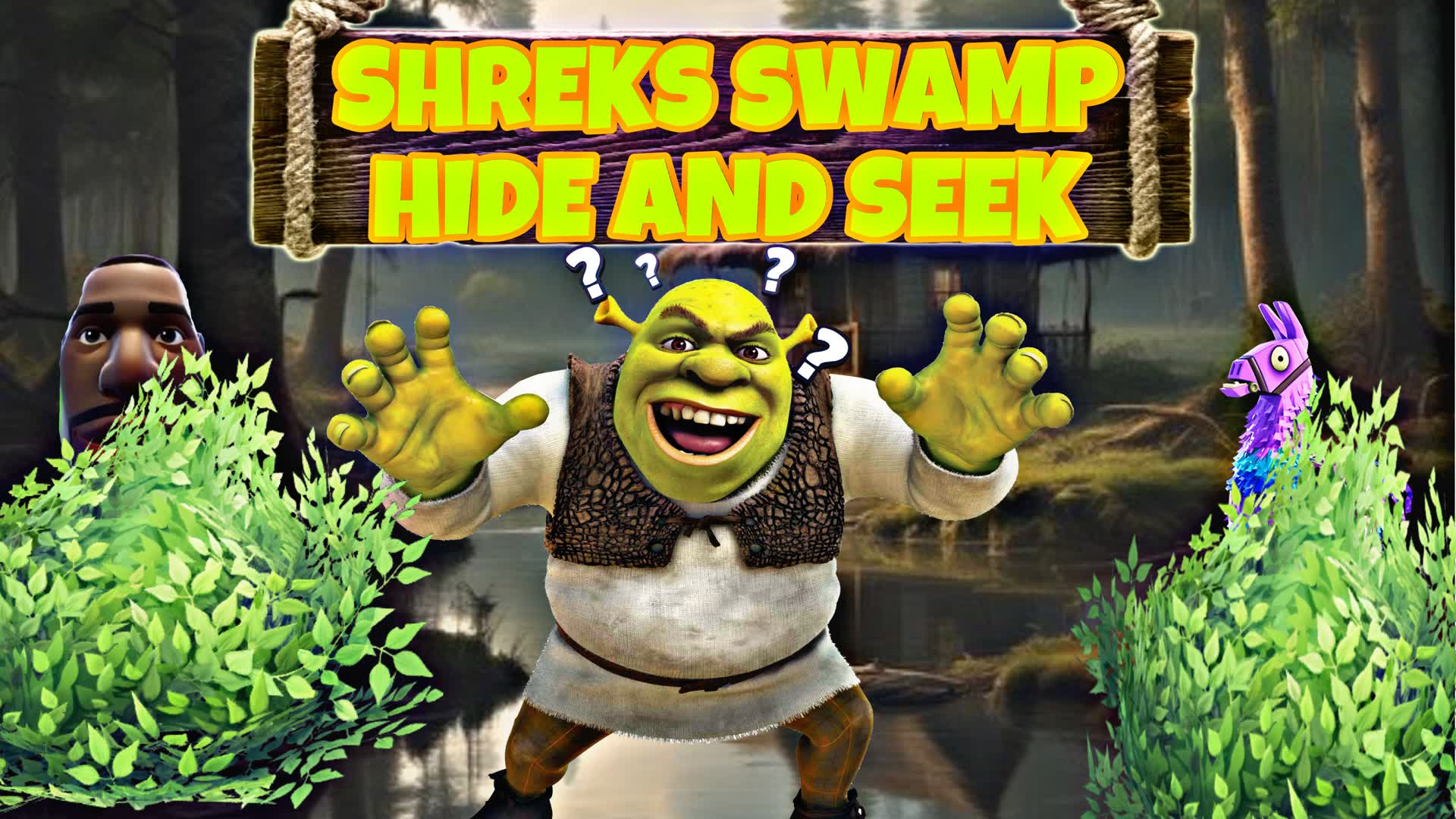 SHREKS SWAMP HIDE AND SEEK — Fortnite Creative map