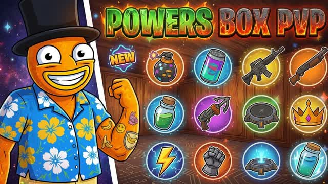POWERS BOX PVP — Fortnite Creative map