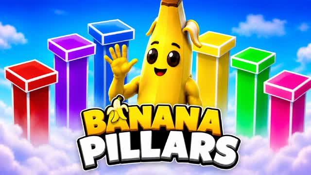 🍌BANANA PILLARS🍌 — Fortnite Creative map cover art