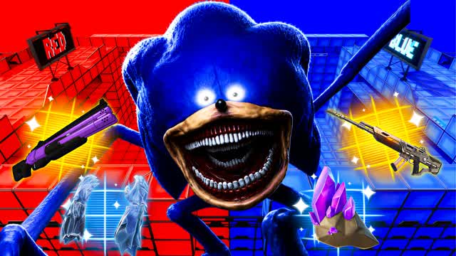 RED VS BLUE STARWARS BOSSFIGHT SONIC — Fortnite Creative map cover art