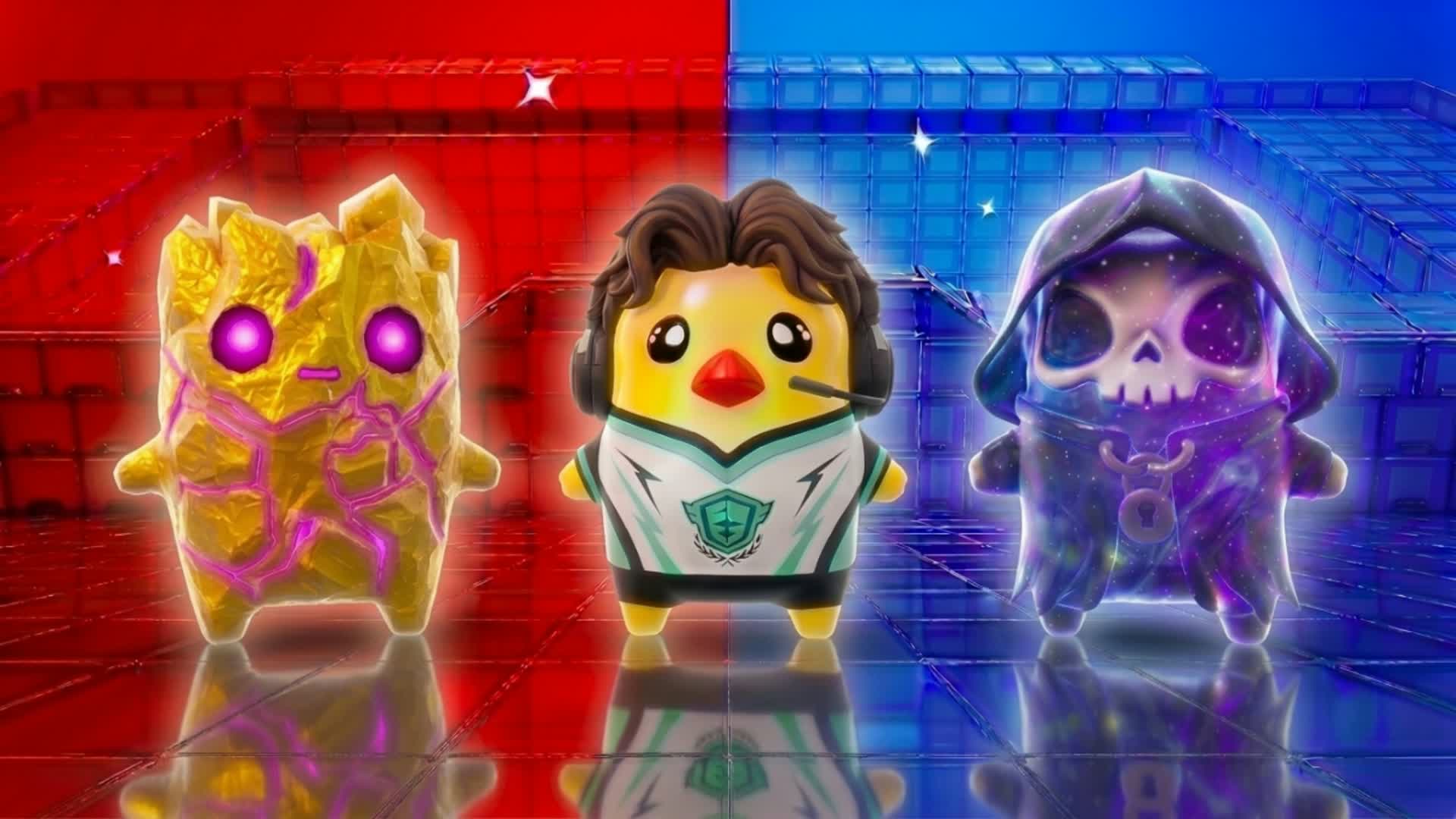 SUPER CRAZY FUN RED VS BLUE 🔴🔵QUICKK — Fortnite Creative map