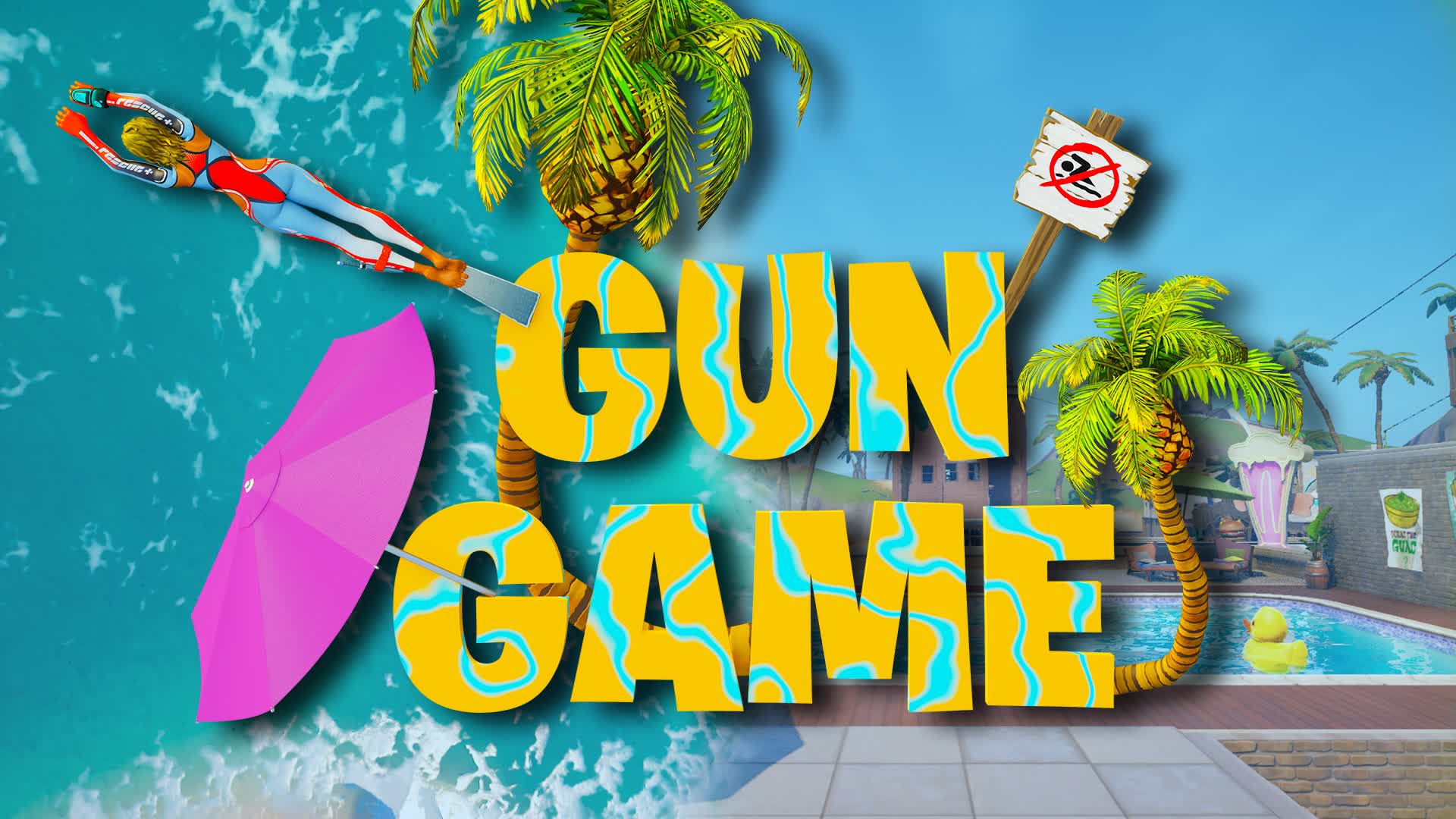 🏝️ SUMMER GUN GAME — Fortnite Creative map