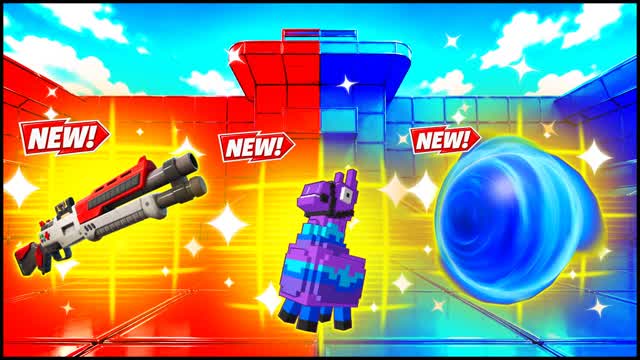 RED VS BLUE SHOWTIME 🔴🔵 — Fortnite Creative map