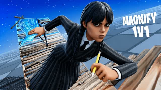 Magnify 1v1 Map (200 Pumps) — Fortnite Creative map cover art