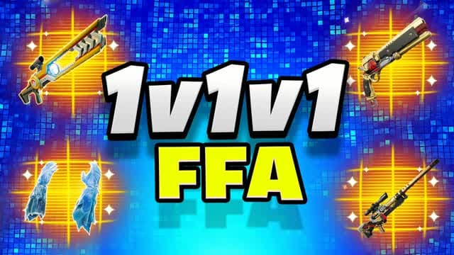 1v1v1 FFA — Fortnite Creative map