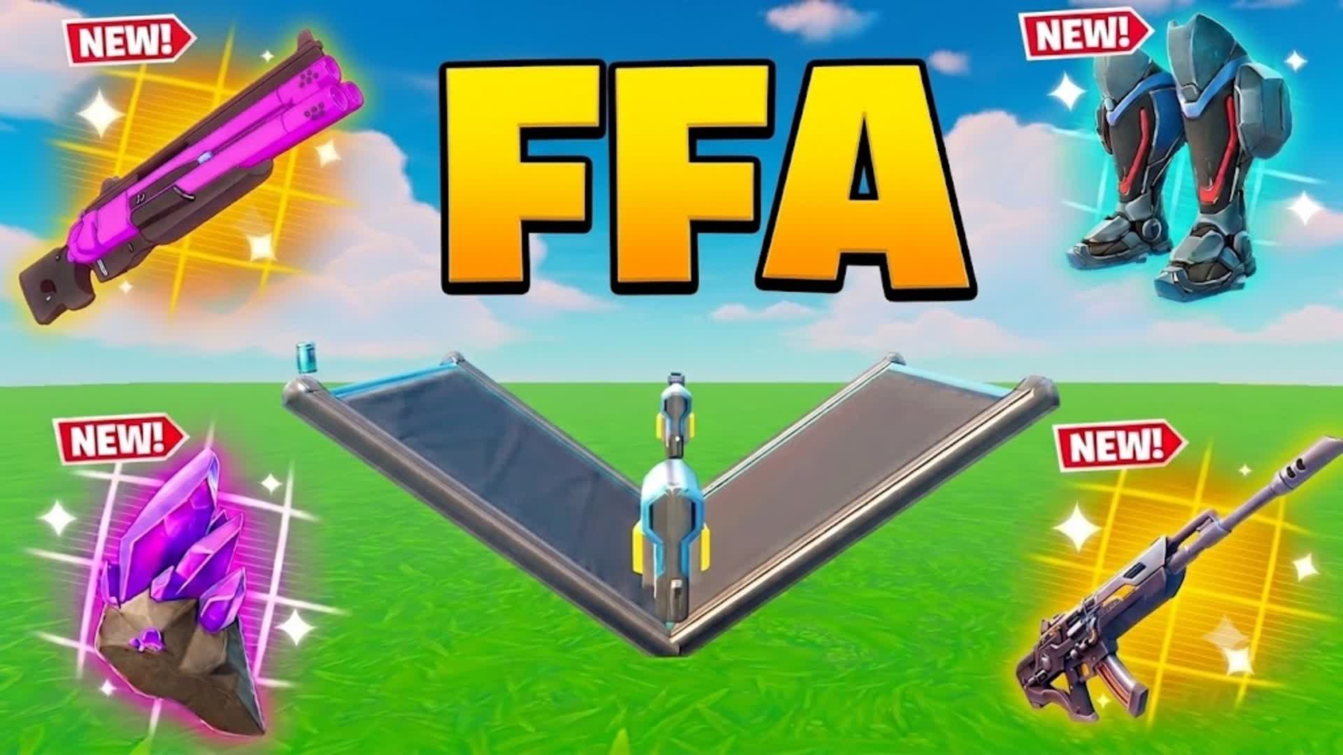 SUPER FFA 1v1 — Fortnite Creative map