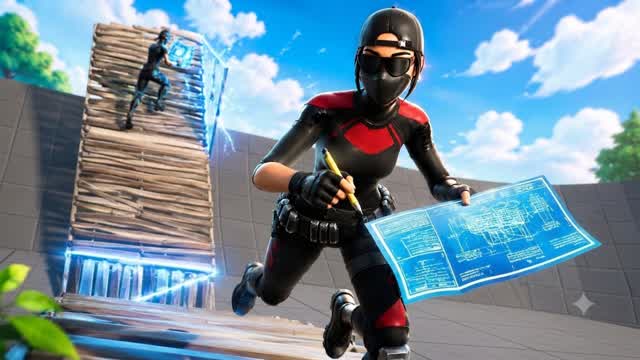 WAUX 1V1 BUILD FIGHTS (200 PUMPS) — Fortnite Creative map