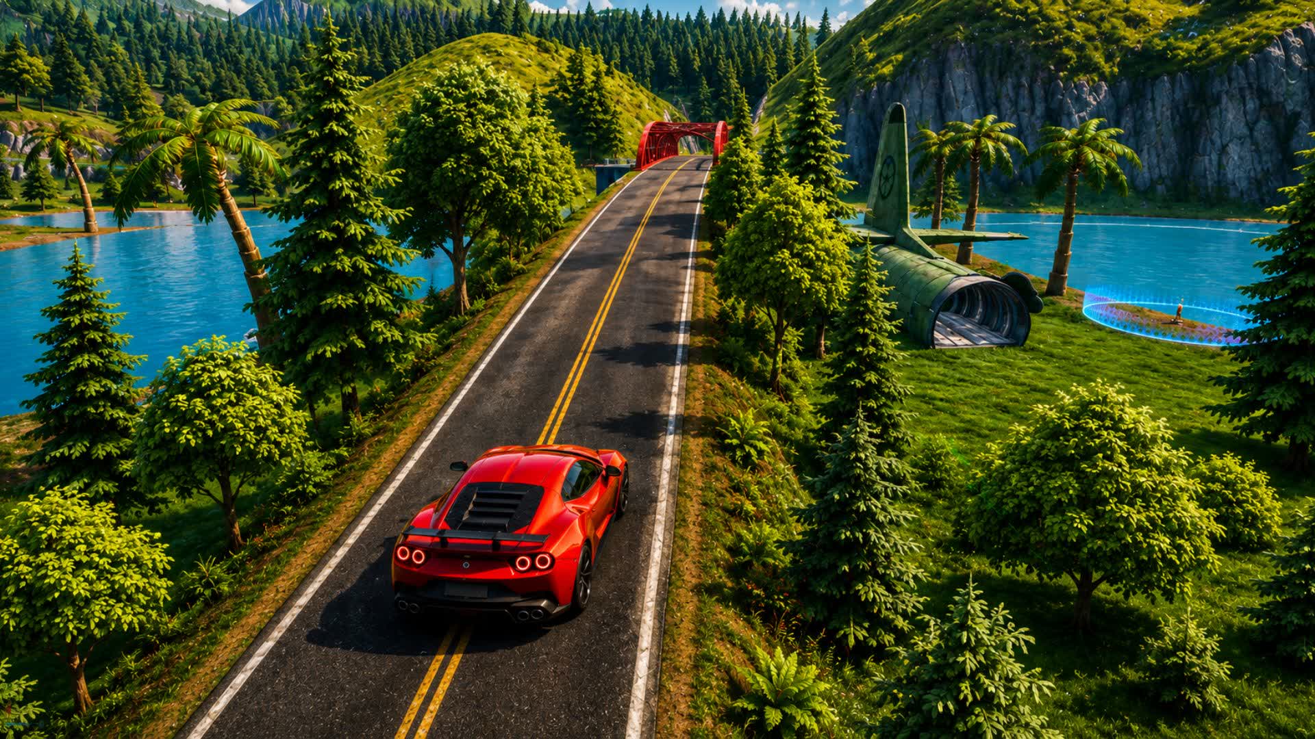 SUPER ROAD — Fortnite Creative map