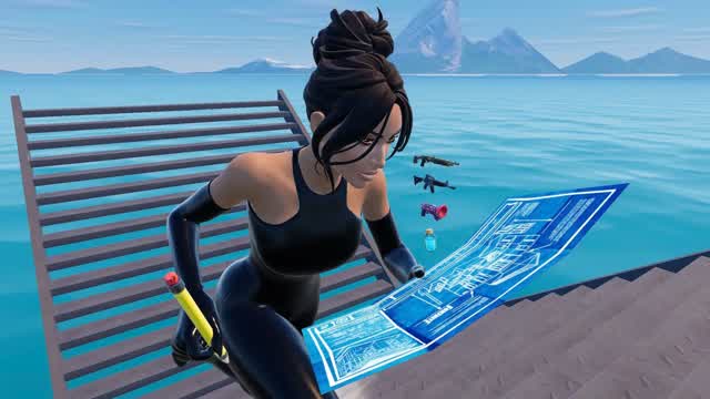 1v1 BUILD FIGHT [Lemouton] — Fortnite Creative map