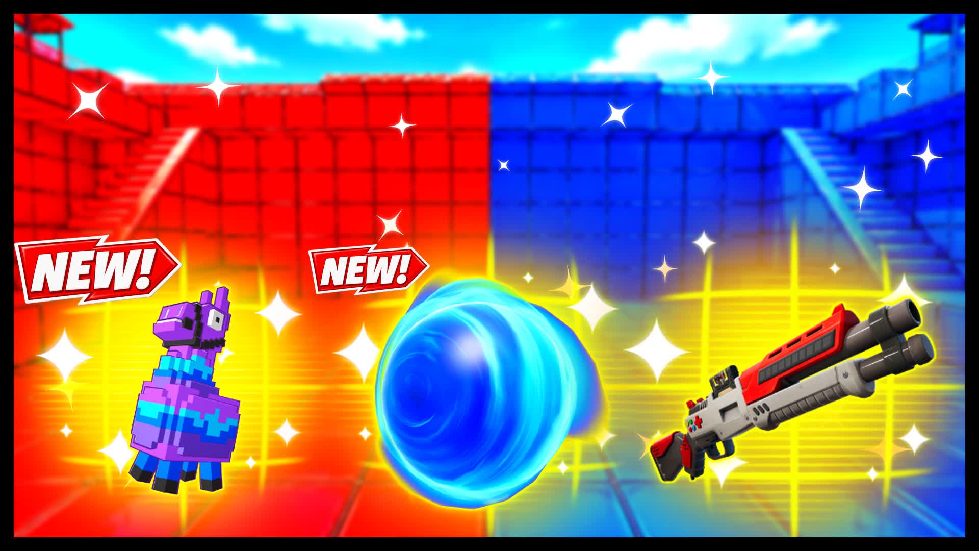 RED VS BLUE PRECISION CORE 🔴🔵 — Fortnite Creative map