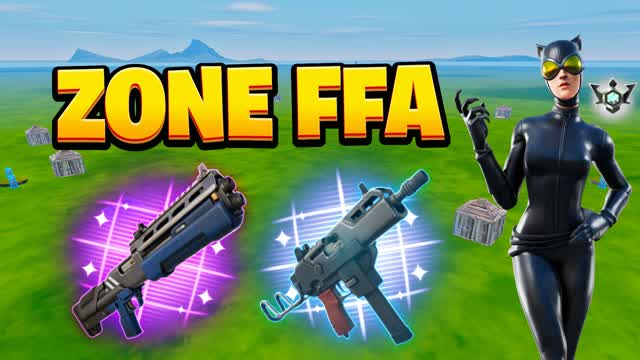 Zone FFA — Fortnite Creative map cover art